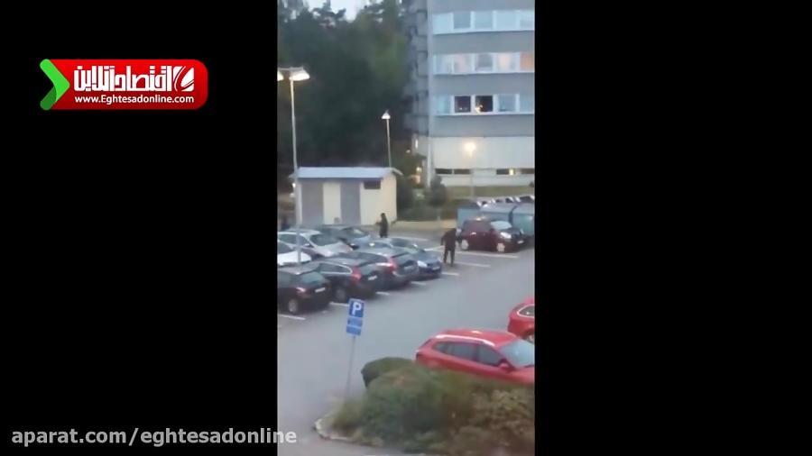 آتش زدن چندین خودرو در سوئد