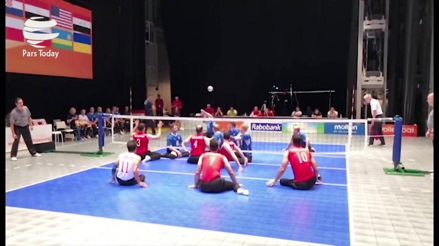 تیم والیبال نشسته ایران در جمع 4 تیم نهایی مسابقات جهان