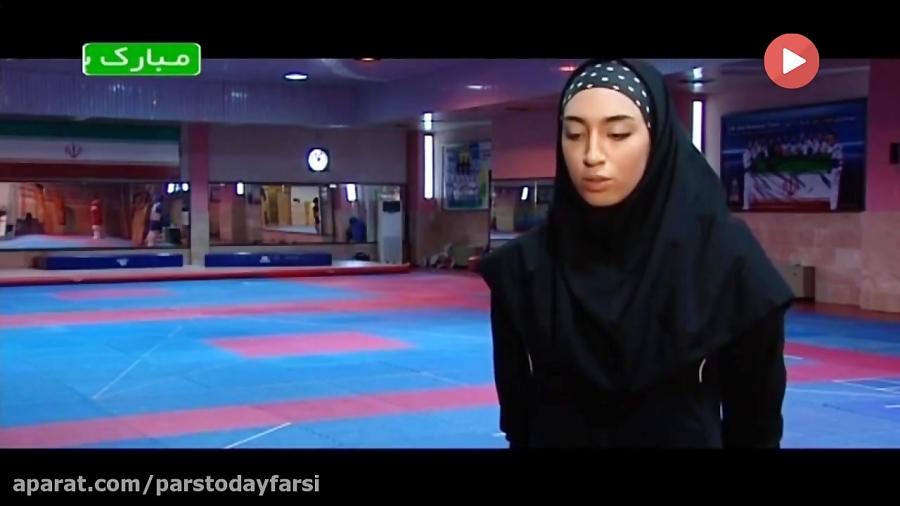کیمیا علیزاده پرچم دار ایران در بازی های آسیایی