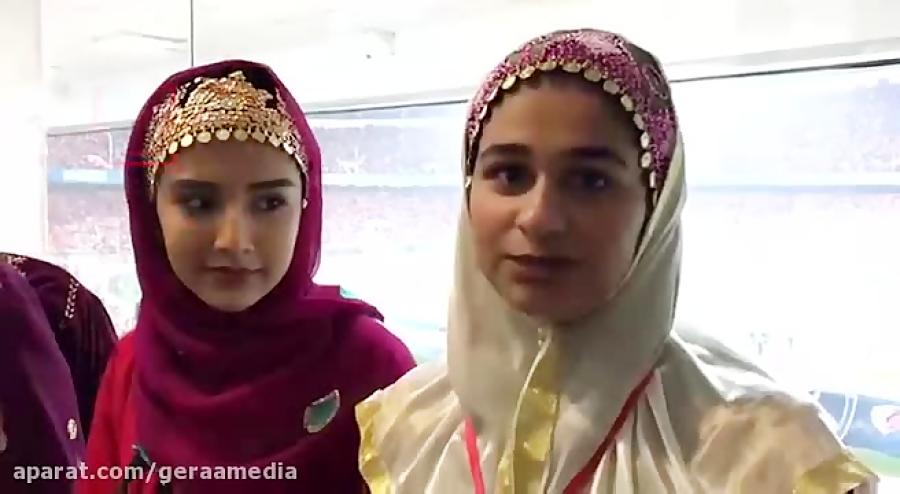 گفت‌وگوی سمیرا شیرمردی، با دخترانی که برای اهدای مدال‌های قهرمانی انتخاب شدند